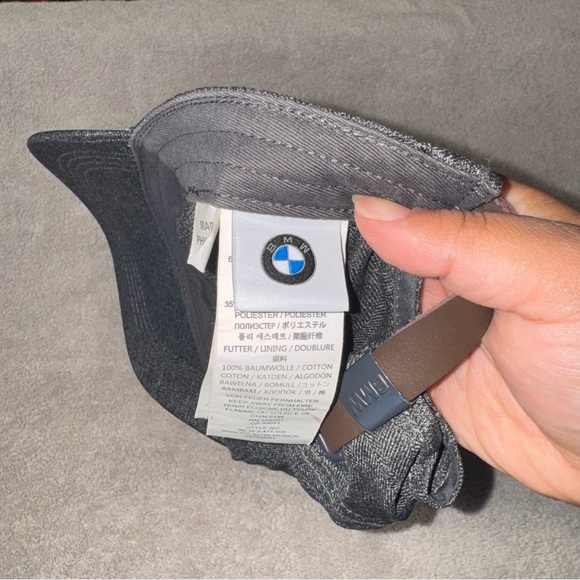 BMW Gray and Denim Cap - Picture 3 of 3